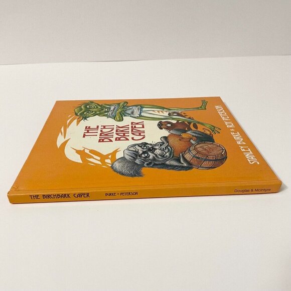 Vtg 1981 The Birch Bark Caper Book by Stanley Burke Roy Peterson - Picture 4 of 16